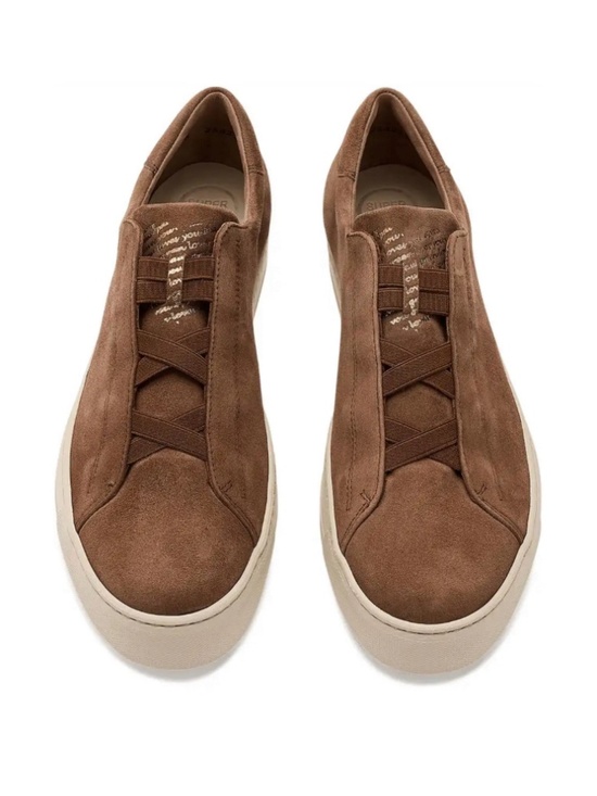 Paul Green Shoes - Cognac suede Leather sneakers. US sizes Never worn